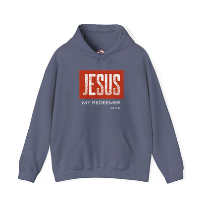 "Jesus My Redeemer" Inspirational Pullover Hoodie