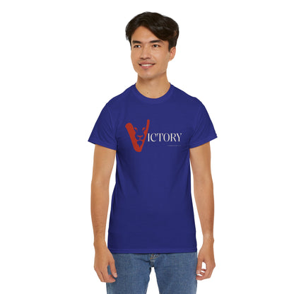 Victory in Jesus Unisex Heavy Cotton Tee