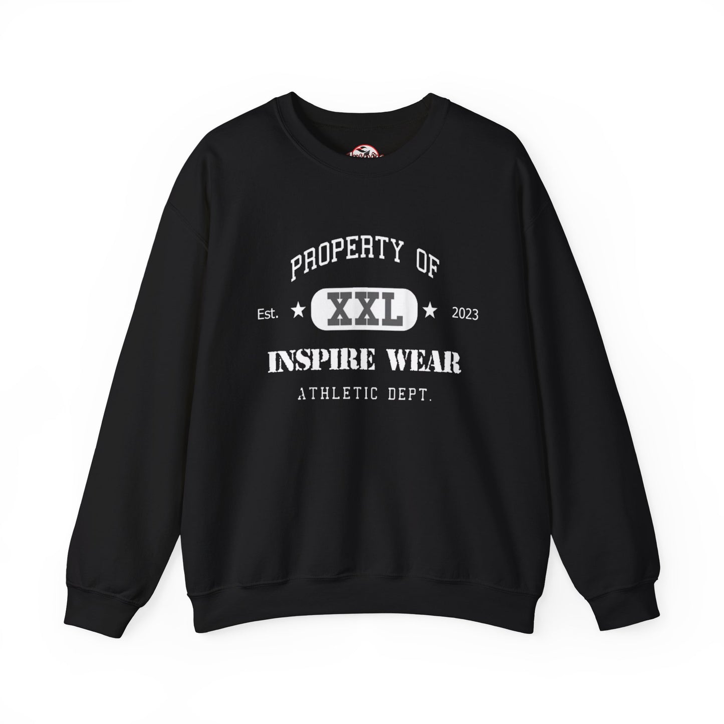 "Property of Inspire Wear" Athletic Crewneck Sweatshirt