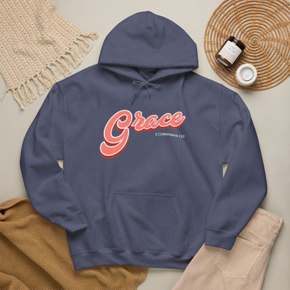 "Grace" Inspirational Pullover Hoodie