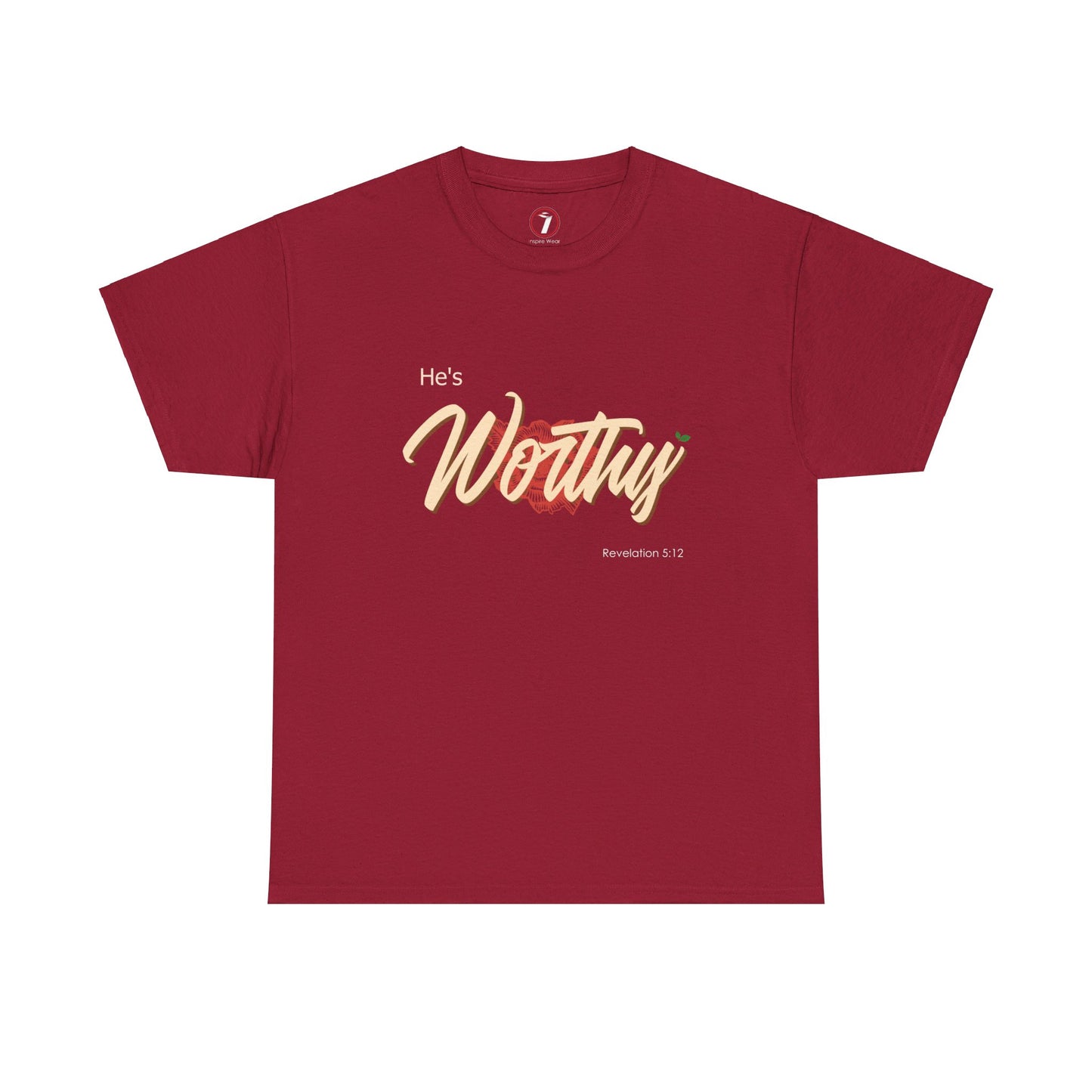 He's Worthy Unisex Heavy Cotton Tee