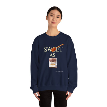 "Pleasant Words" Women's Inspirational Crewneck Sweatshirt