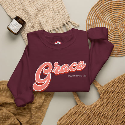 "Grace" Inspirational Crewneck Sweatshirt