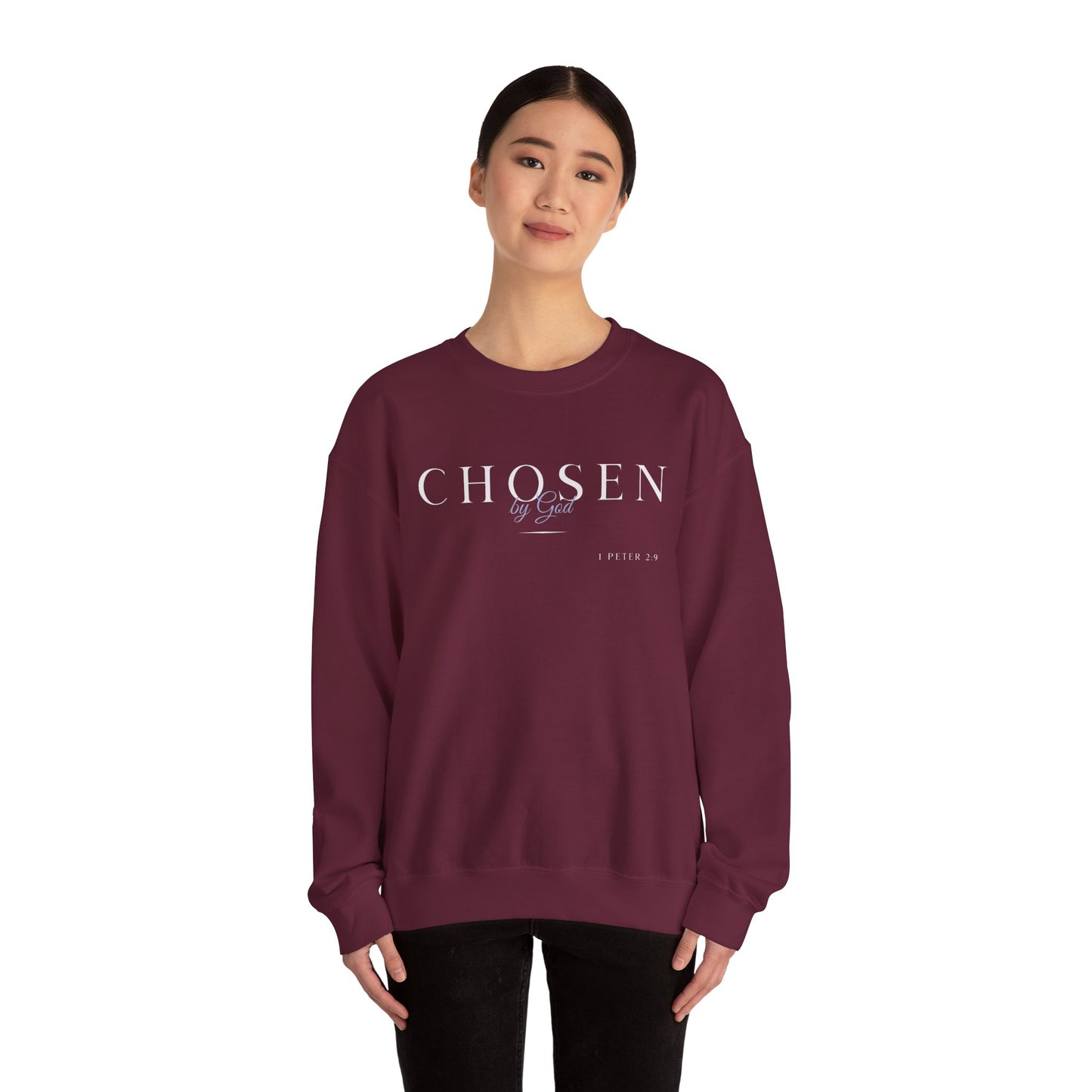 "Chosen" Unisex Heavy Blend™ Crewneck Sweatshirt