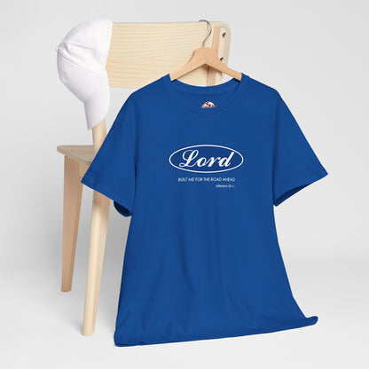 Lord Built Me Inspirational Crewneck T-Shirt