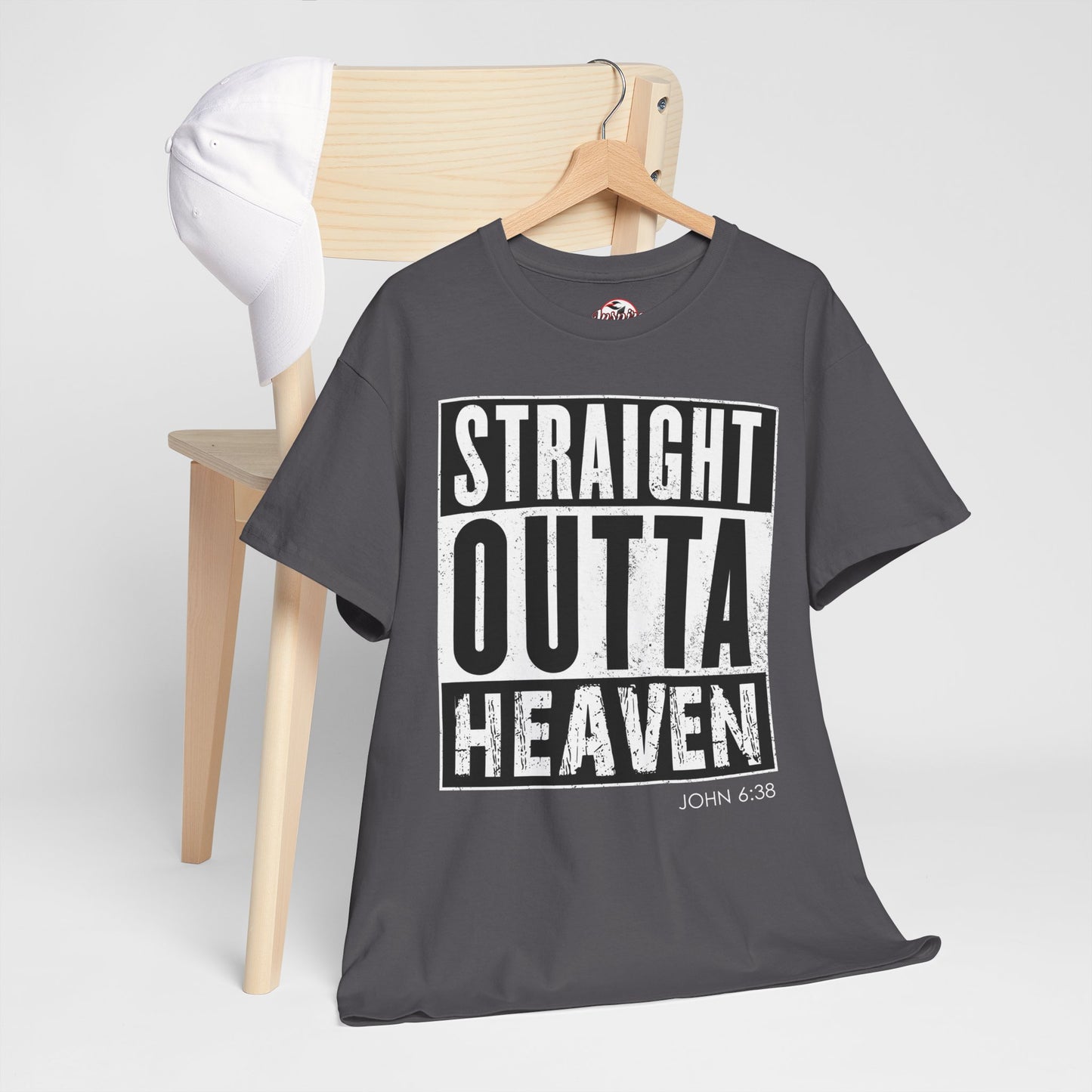 Straight Outta Heaven Unisex Inspirational Graphic T-Shirt