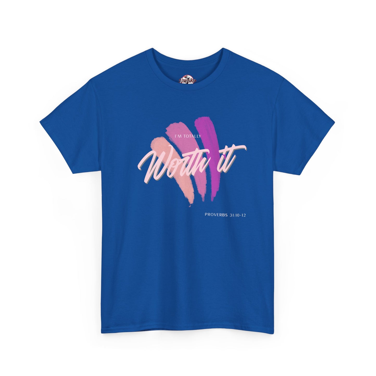 "Totally Worth It" Women's Motivational Graphic T‑Shirt
