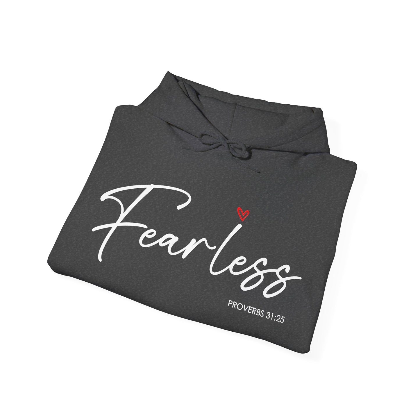 "Fearless" Inspirational Pullover Sweatshirt