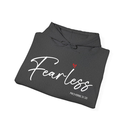 "Fearless" Inspirational Pullover Sweatshirt