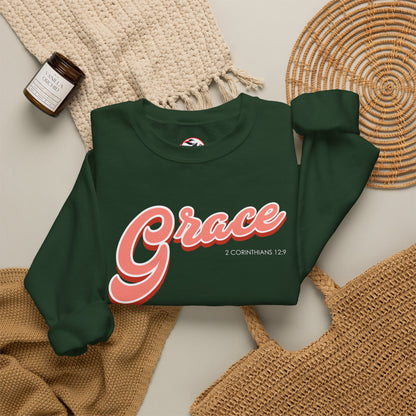 "Grace" Inspirational Crewneck Sweatshirt