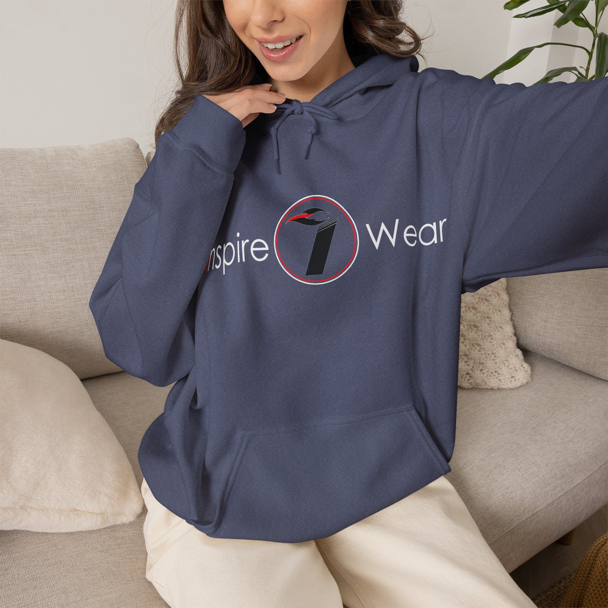 Inspire Wear Classic Logo Pullover Hoodie