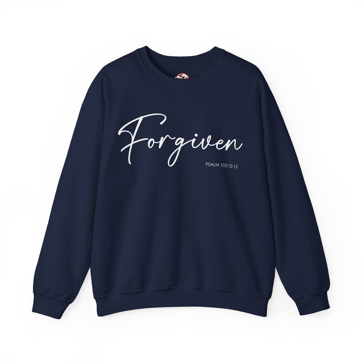 "Forgiven" Inspirational Pullover Crewneck Sweatshirt
