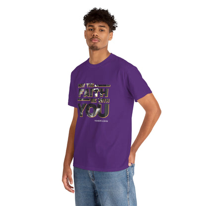 "May The Faith Be With You" Inspirational Graphic T‑Shirt