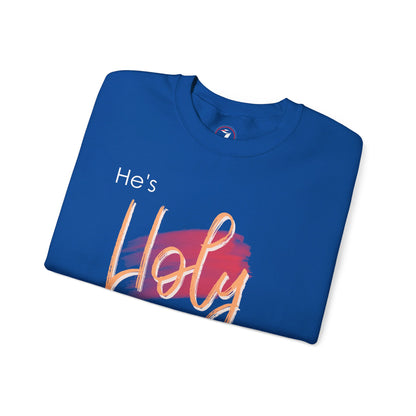 He's Holy Unisex Heavy Blend™ Crewneck Sweatshirt