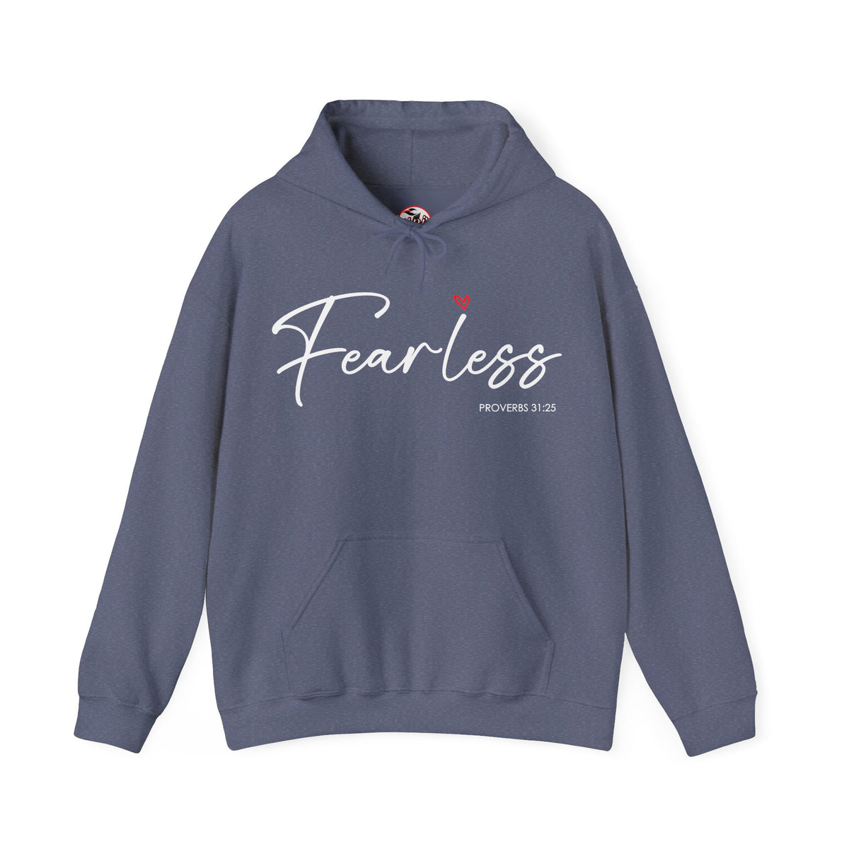 "Fearless" Inspirational Pullover Hoodie