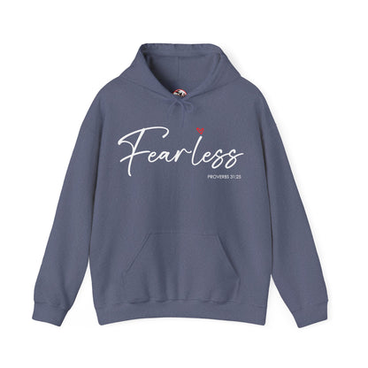 "Fearless" Inspirational Pullover Hoodie
