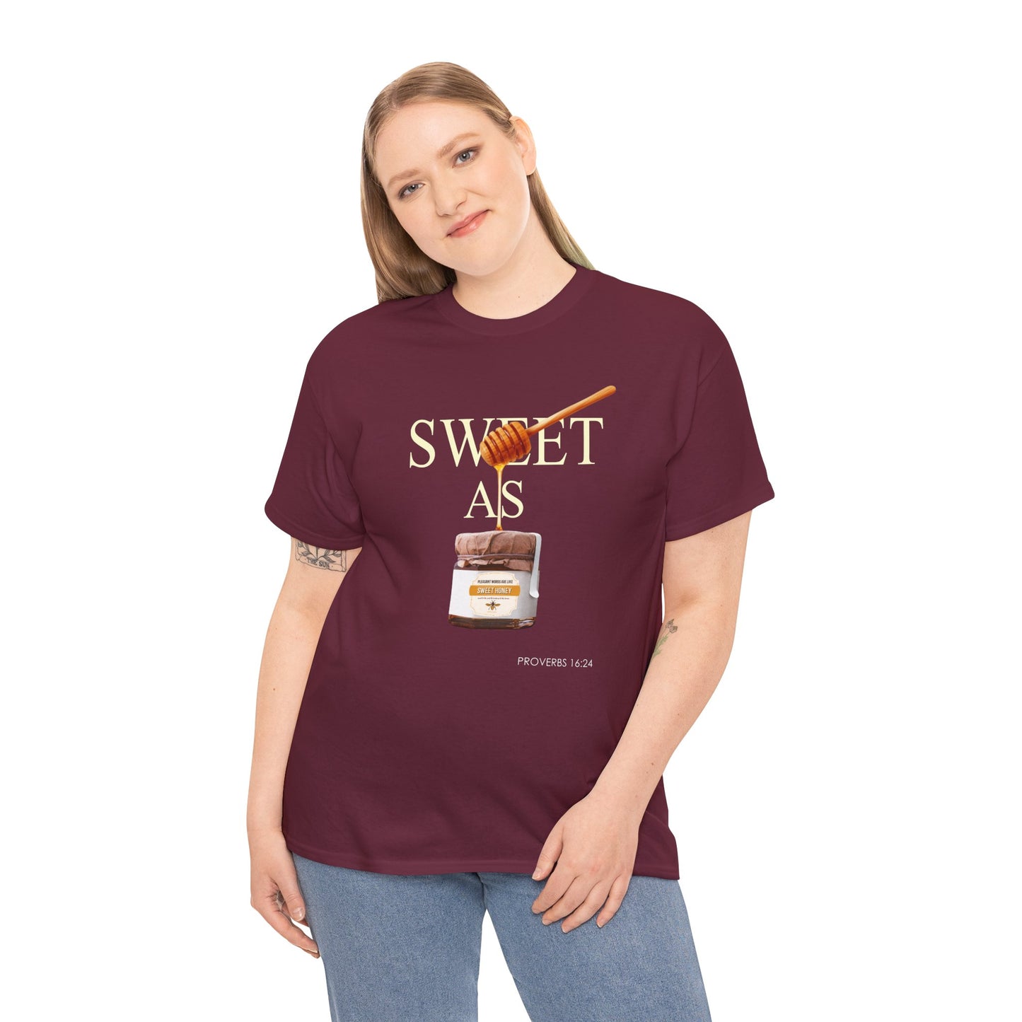 "Pleasant Words" Women's Inspirational Graphic Tee