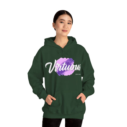 "Virtuous" Affirmation Pullover Hoodie