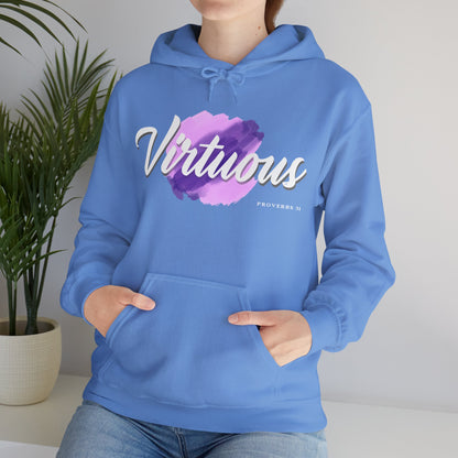 "Virtuous" Affirmation Pullover Hoodie