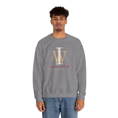 Inspire Wear IW Monogram Logo Crewneck Sweatshirt