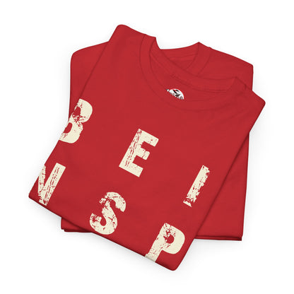 "Be Inspired" Motivational Vertical Graphic T-Shirt
