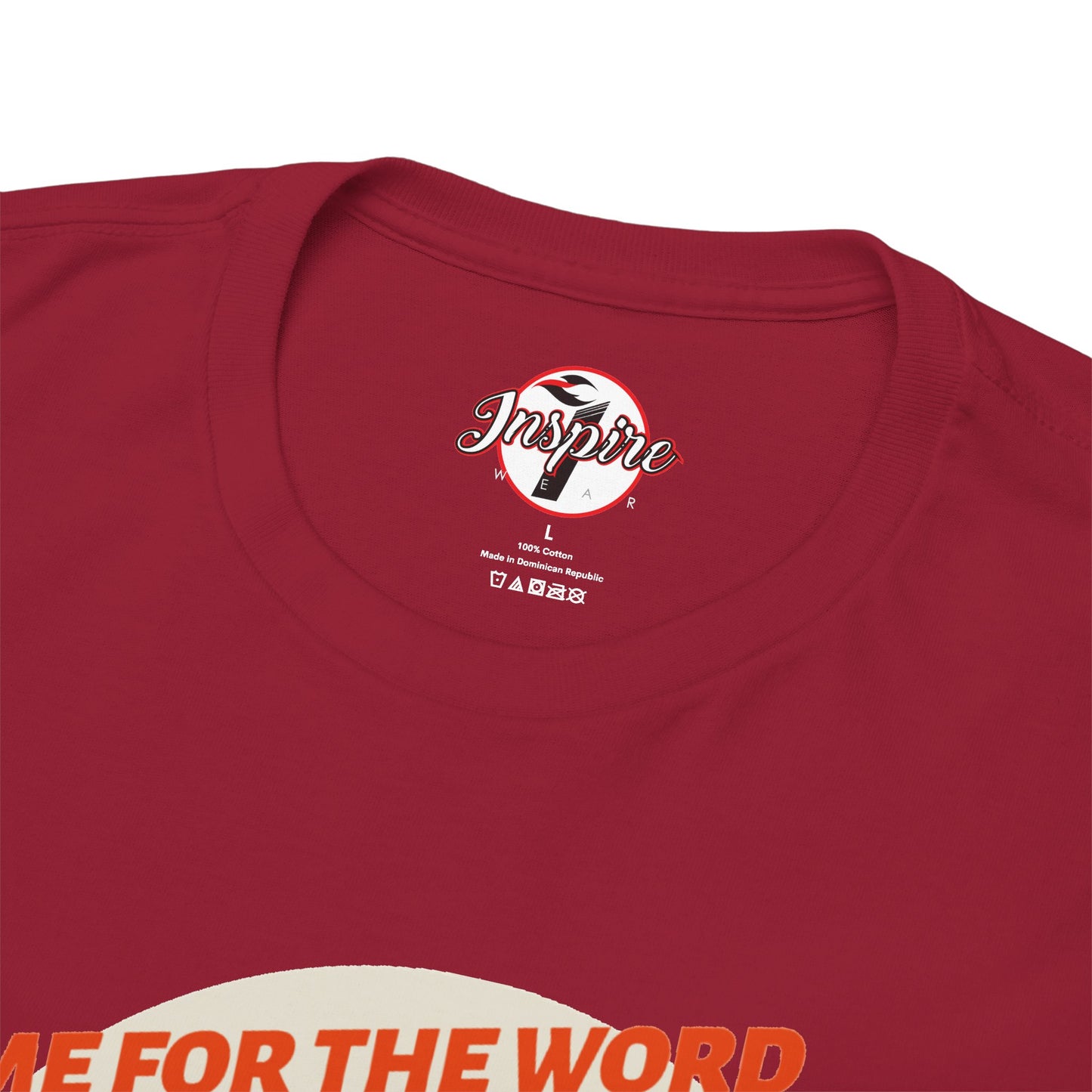"Come for the Word" Fish Sandwich Graphic T-Shirt