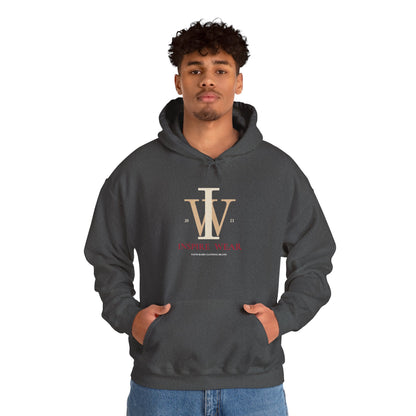 Inspire Wear IW Monogram Logo Pullover Hoodie