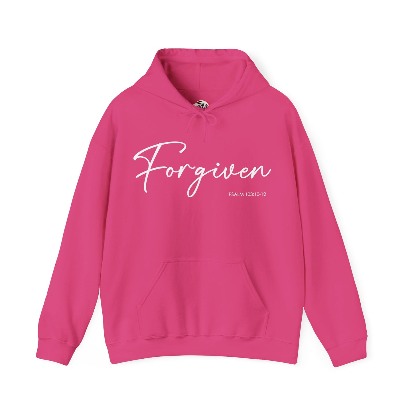 "Forgiven" Inspirational Pullover Hoodie