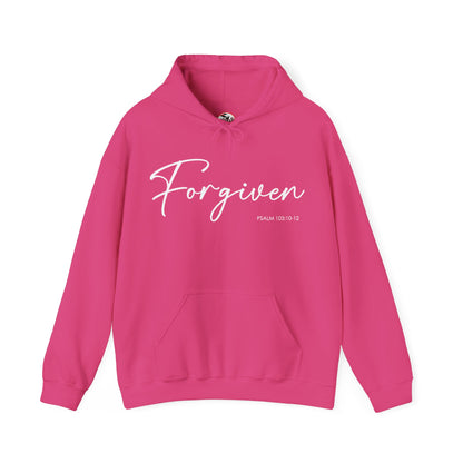 "Forgiven" Inspirational Pullover Hoodie