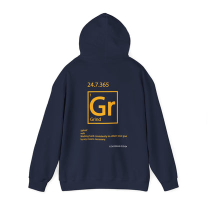 "Grind" Motivational Unisex Pullover Hoodie