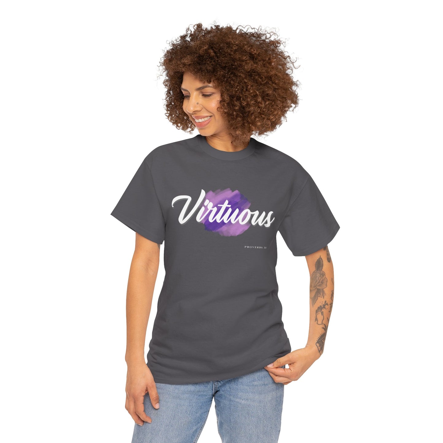 "Virtuous" Inspirational Women's Graphic T-Shirt