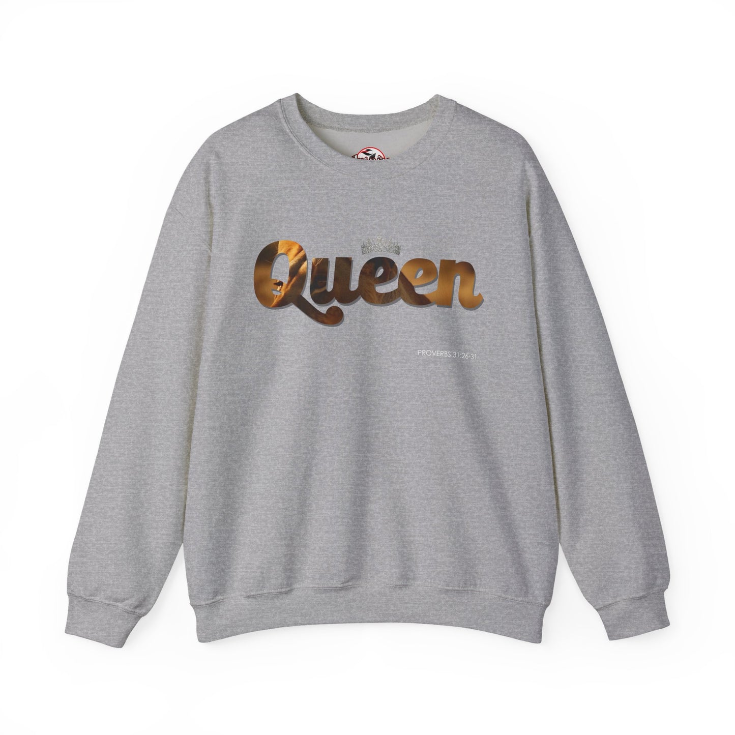 "Queen" Women's Inspirational Pullover Sweatshirt