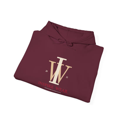 Inspire Wear IW Monogram Logo Pullover Hoodie