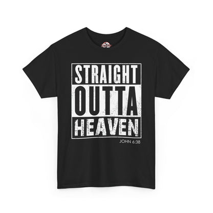 Straight Outta Heaven Unisex Inspirational Graphic T-Shirt