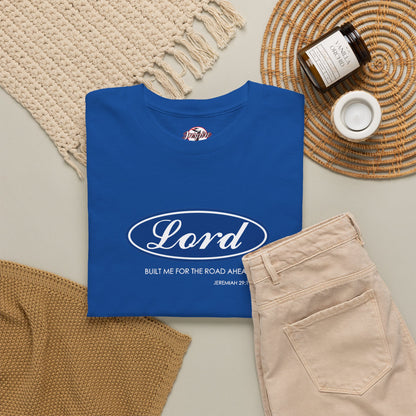 Lord Built Me Inspirational Crewneck T-Shirt