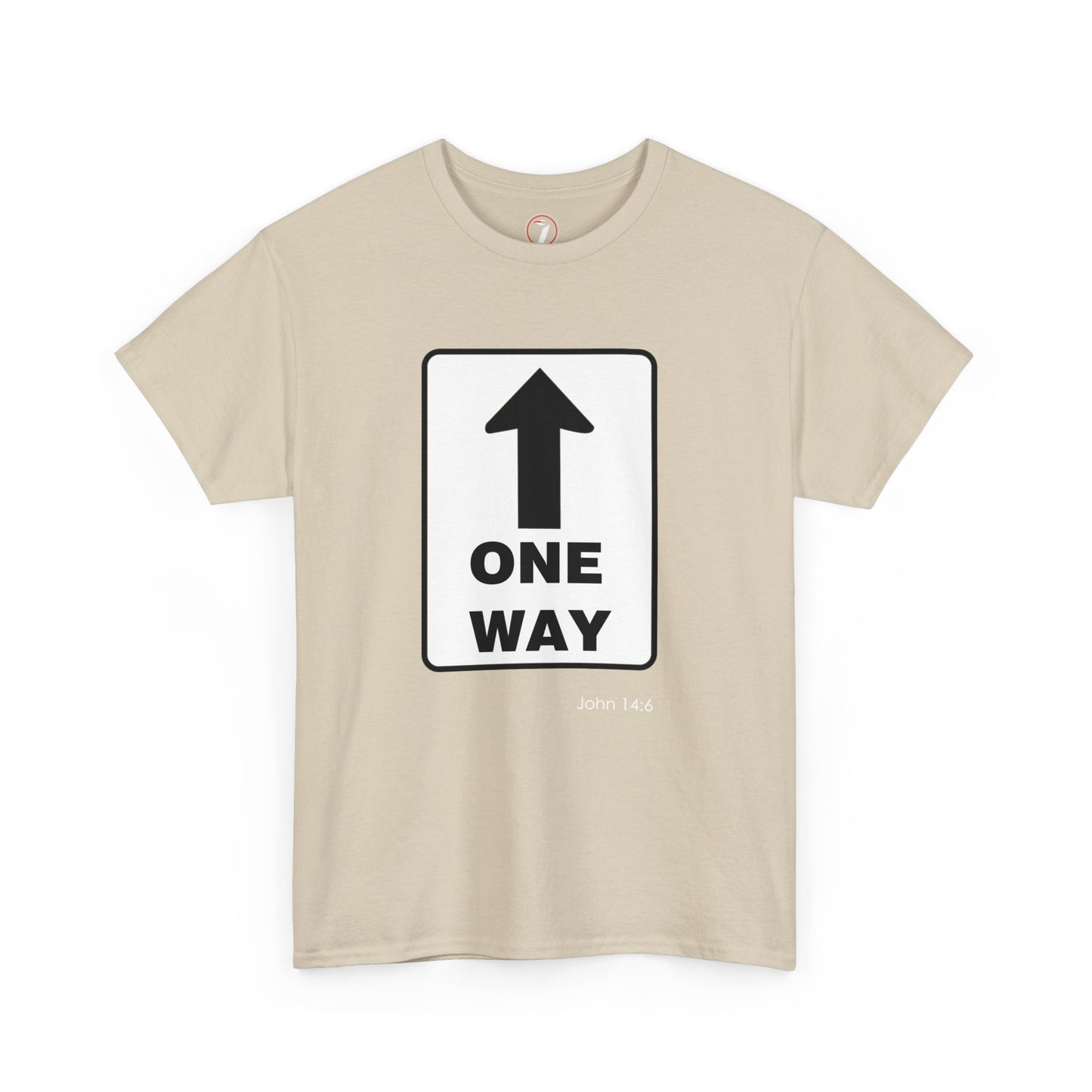 One Way Up Unisex Heavy Cotton Tee