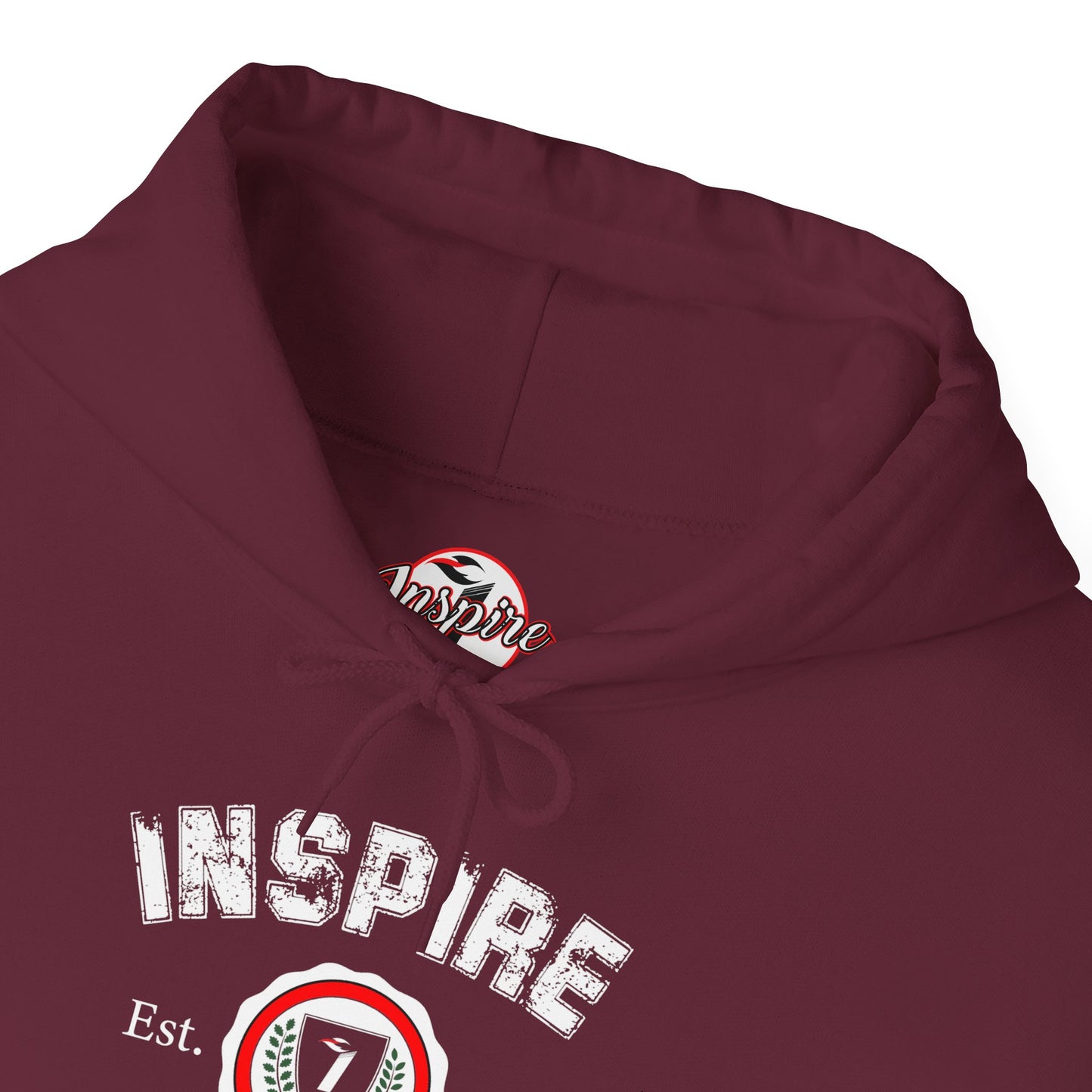 Inspire Wear Athletic Logo Hooded Sweatshirt