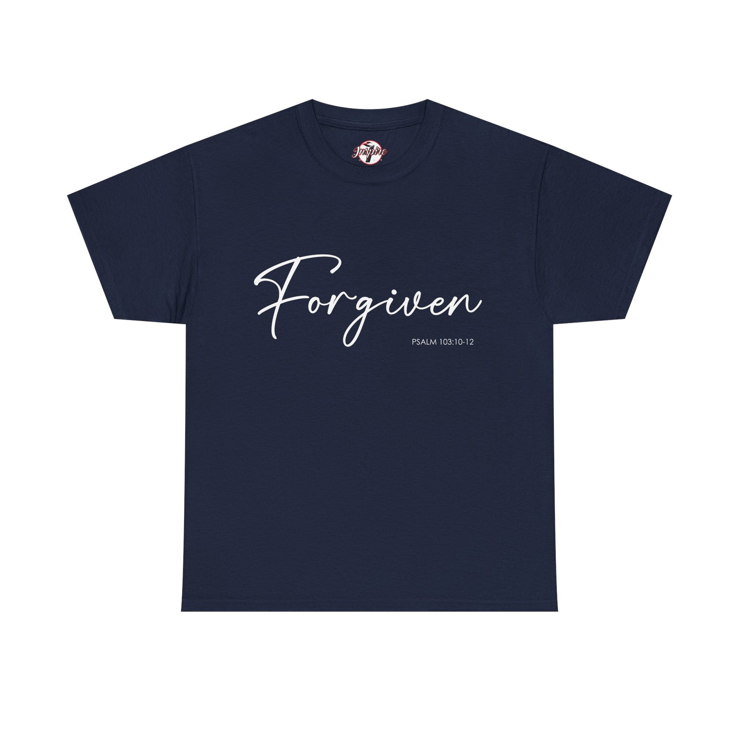 "Forgiven" Womens Christian Faith T-Shirt