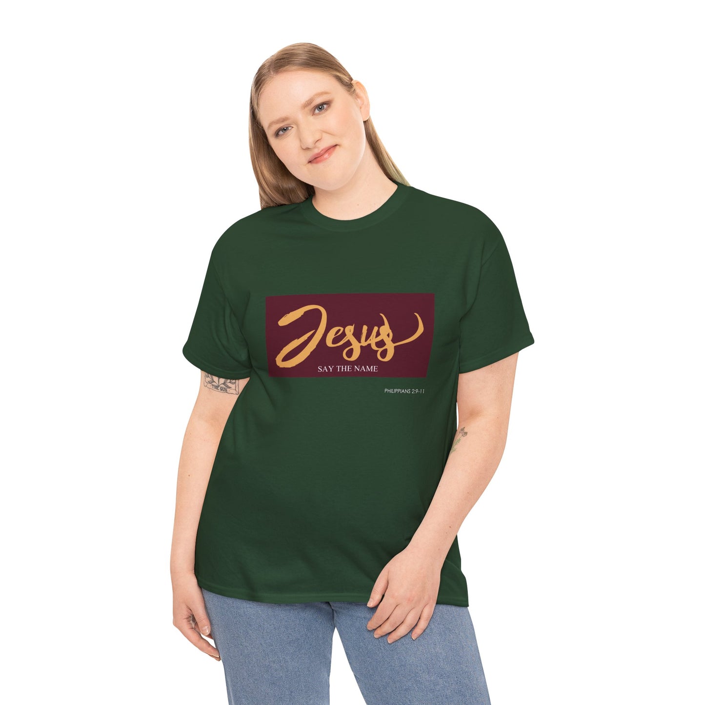 "Say The Name" of Jesus Unisex Graphic T-Shirt