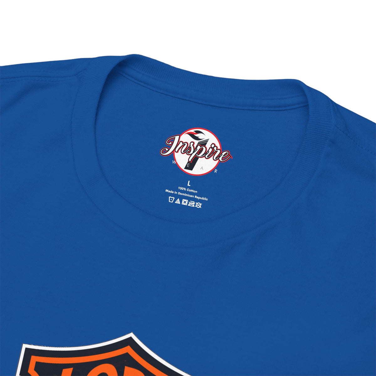 Jesus Christ Savior T‑Shirt — Lord Savior Motorcycle Shield Design