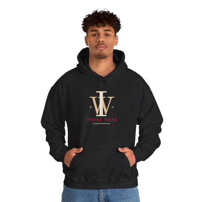 Inspire Wear IW Monogram Logo Pullover Hoodie