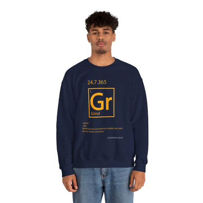 Grind 24/7/365 Motivational Element Crewneck Sweatshirt