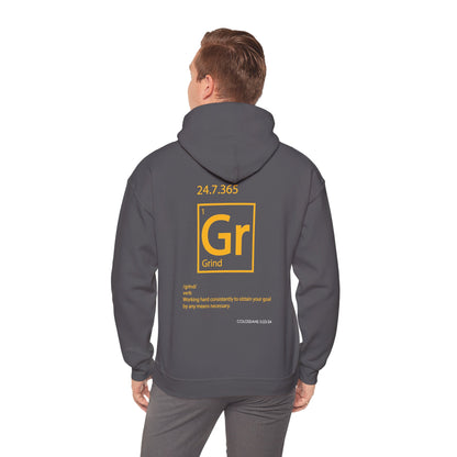 "Grind" Motivational Unisex Pullover Hoodie
