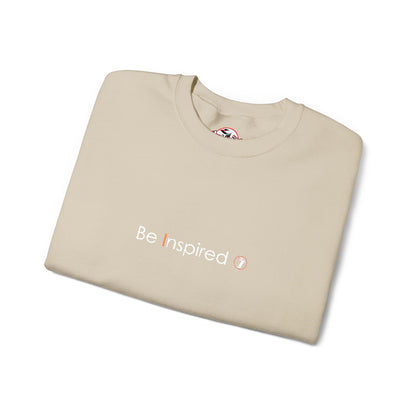 "Be Inspired" Embroidered Crewneck Sweatshirt