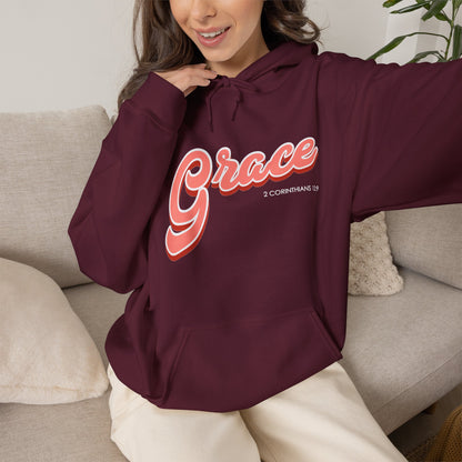 "Grace" Inspirational Pullover Hoodie