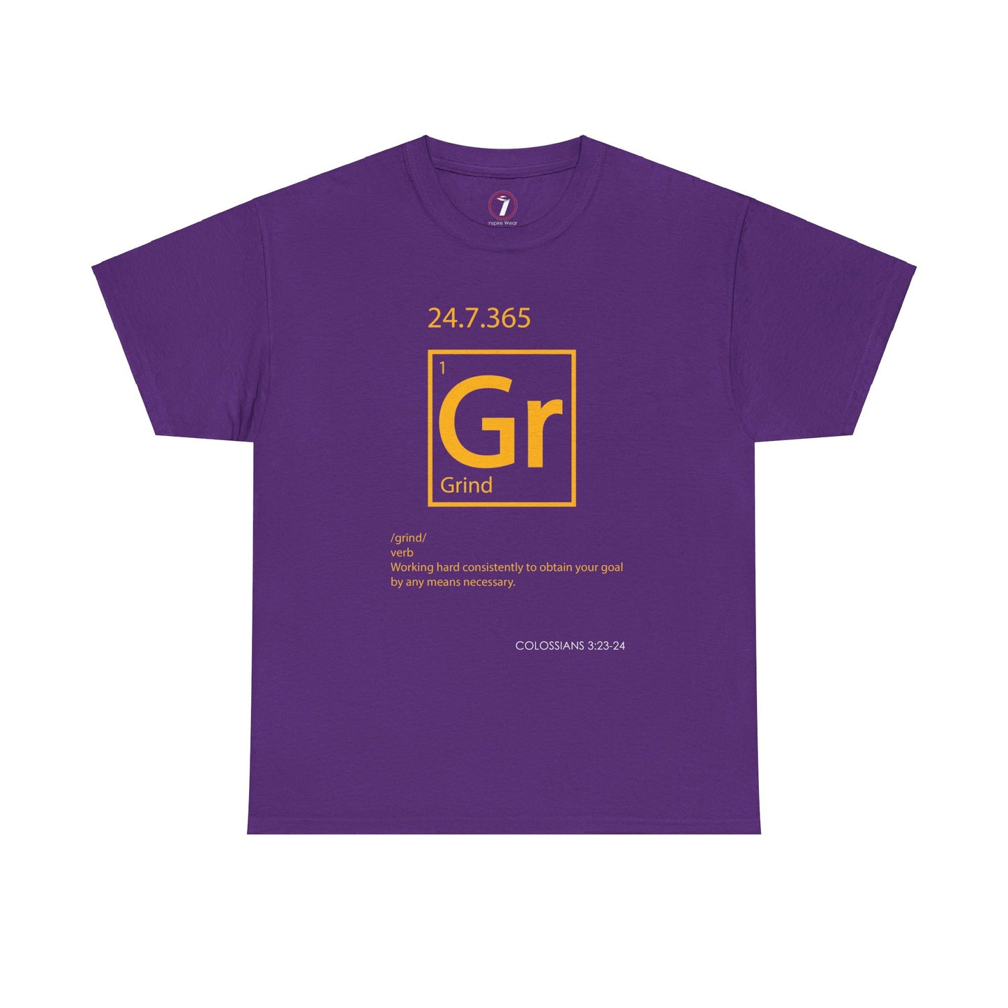 On My Grind Unisex Heavy Cotton Tee