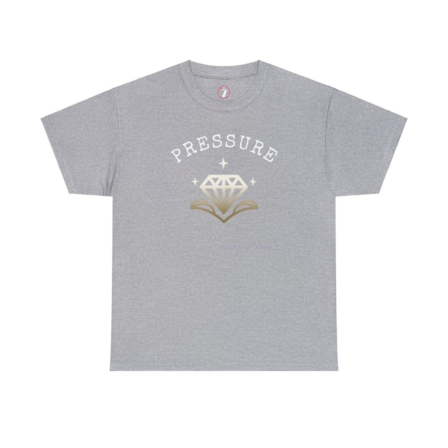 Pressure produces Diamonds Unisex Heavy Cotton Tee