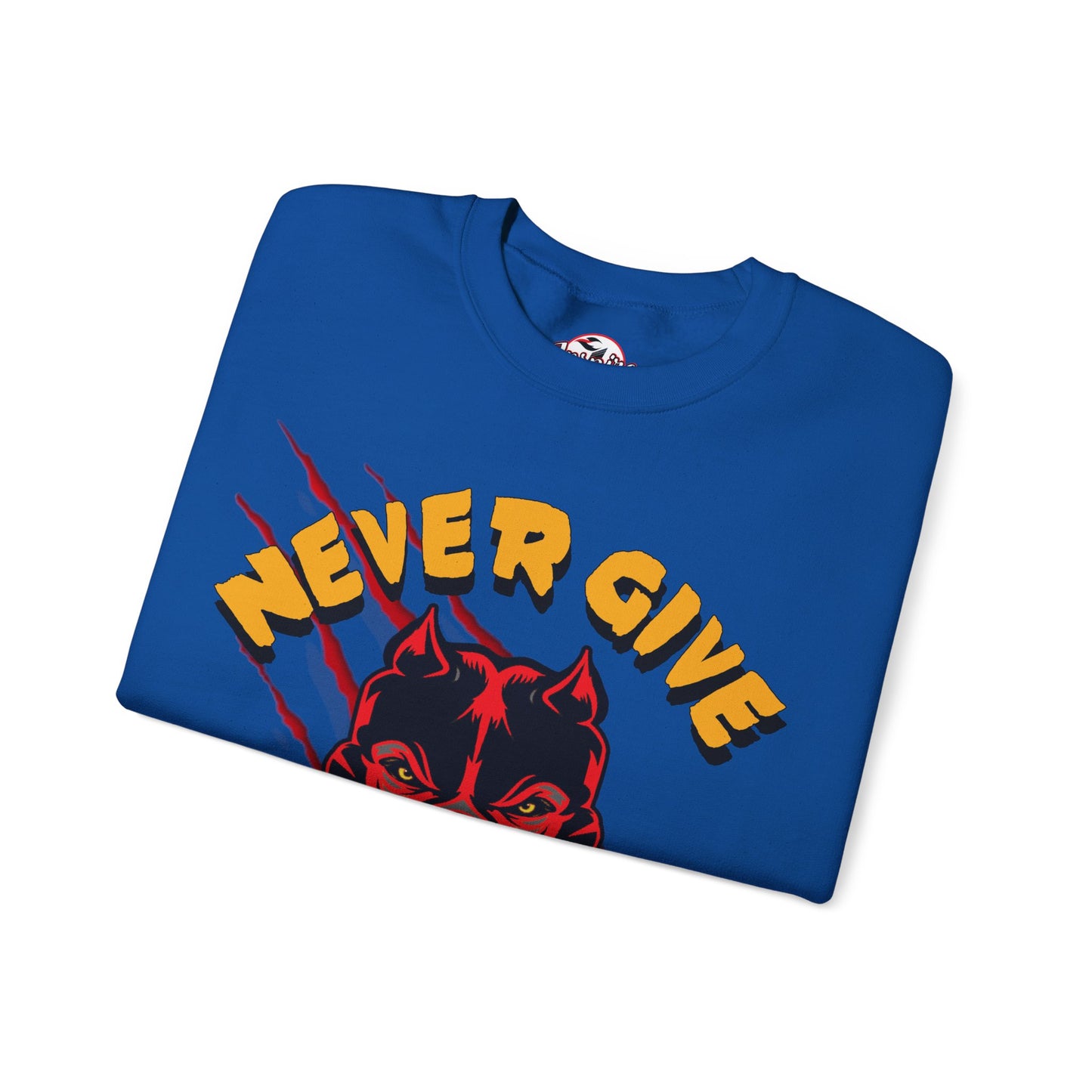 "Never Give Up" Crewneck Sweatshirt