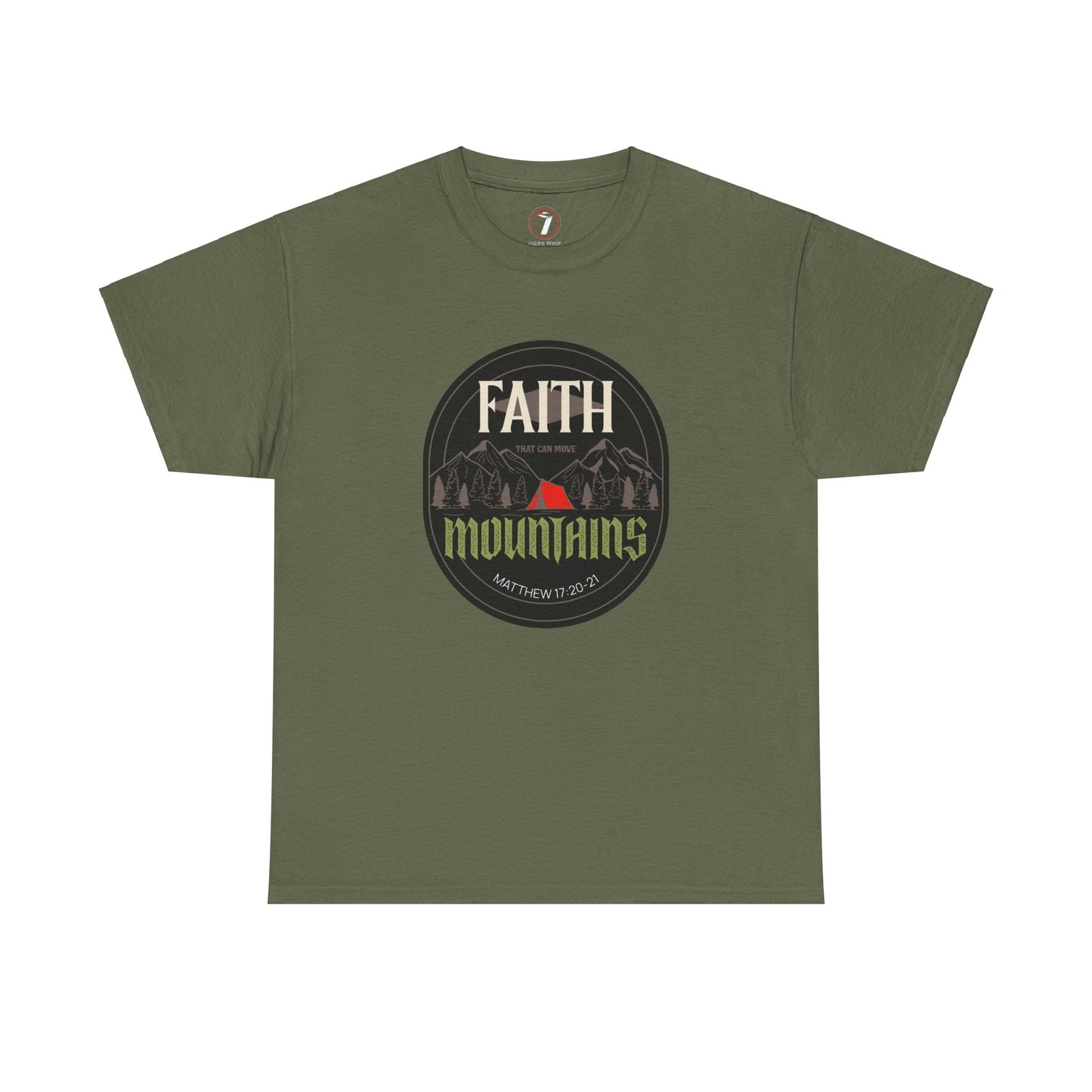 Mountain Moving Faith Unisex Heavy Cotton Tee