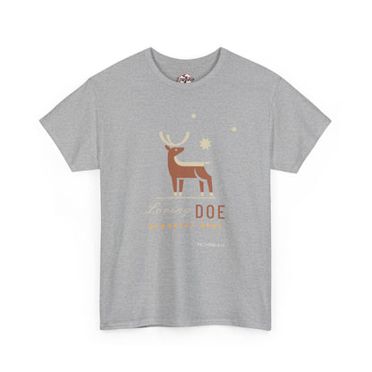 "Loving Doe Graceful Deer" Women's Inspirational Graphic T-Shirt
